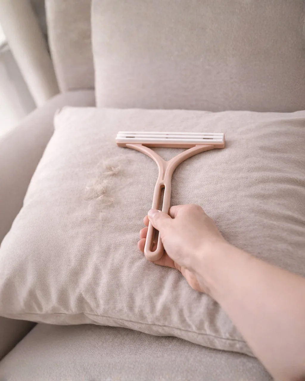 Using The Everyday Brush on cushion